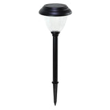 Member’s Mark Stainless Steel & Glass LED Solar Path Lights, 4-Pack, 20 Lumens