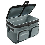 Titan PRO 48 Can Cooler – Deep Freeze Insulated Zipperless Cooler w/ Magnetic ColdLok Lid, Leak-Proof, 3-Day Ice Retention