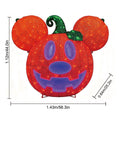 Disney 3.6 ft LED Mickey Pumpkin Halloween Decoration with 346 LED Infinity Lights