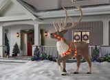Home Accents Holiday 8.5 ft. Giant Pre-Lit LED Towering Reindeer Yard Décor