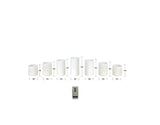 7-Piece Member’s Mark Flameless LED Wax Candle Set with Remote, Timer and Batteries