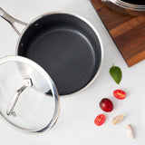 Henckels 11-Piece Stainless Steel Ceramic Nonstick Cookware Set Induction Safe