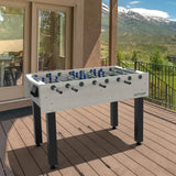 KETTLER Milano Outdoor Foosball Table with Cover, 5 Cork and 5 Resin Balls