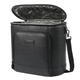 Titan 30 Can Faux Leather Cooler Tote, 9 in. x 17.25 in. x 14 in