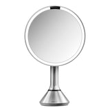 simplehuman 8" LED Sensor Makeup Mirror – 5x Magnification Mirror Set