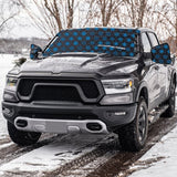 Delk FrostBlocker Windshield Covers with Side Mirror Covers & Storage Bags, 2-pk
