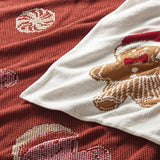 Evergrace Holiday Chenille Knit Throw Blanket – 60" × 70" Knit Holiday Gift