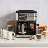 Cuisinart Coffee Center Barista Bar 4-in-1 Coffeemaker Stainless Steel