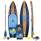 Body Glove 11' Inflatable Stand Up Paddle Board – 34" Wide, 320 lb Capacity