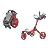 Caddytek AUTO +360 Golf Push Cart – Auto Fold, 3 Wheels, Swivel Front Wheel