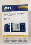 A&D Medical Bluetooth Upper Arm Blood Pressure Monitor with Voice Guidance