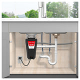American Standard 1.25 HP Garbage Disposal Slim-Line Stainless Steel Continuous Feed
