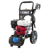 Yard Force Gas Pressure Washer, 3200 PSI, 2.5 GPM, Honda GX200 196cc Engine