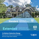 TP-Link Tapo C460 4K Wireless Solar Security Camera Kit, 3-Pk with microSD & AI