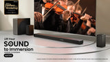 Hisense AX700 5.1.4-Channel Soundbar Wireless Subwoofer & Rear Speakers, Atmos