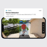 TP-Link Tapo C460 4K Wireless Solar Security Camera Kit, 3-Pk with microSD & AI