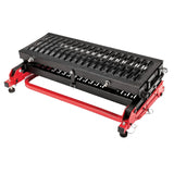 Powerbuilt Double Platform Folding Truck & SUV Tire Step, 350-lb Capacity