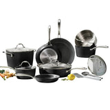 Tramontina 12-Pc Ceramic Nonstick Cookware Set – PFAS-Free, All Cooktops