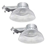 Westinghouse 5000-Lumen LED Barn Lights with Dusk-to-Dawn Sensor, Set of 2