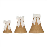 Member’s Mark 3-Piece Pre-Lit Woven Bell Set with 130 Twinkling LED Lights