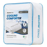 Below Zero Cooling Comforter, Hypoallergenic Down Alternative All Season Blanket
