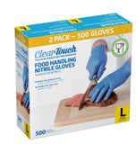 Medline Clear-Touch Food Handling Nitrile Gloves