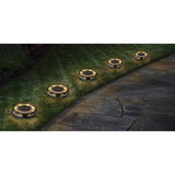 Member’s Mark Stainless Steel Solar Disc Lights with Color-Changing LEDs, 5-Pack, 30 Lumens,