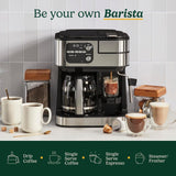 Cuisinart Coffee Center Barista Bar 4-in-1 Coffee Maker, Single-Serve Pods