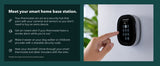 ecobee Smart Thermostat Premium Plus Pack, 2 SmartSensors, Air Monitor & Speaker