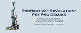 BISSELL ProHeat 2X Revolution Pet Pro Deluxe Upright Carpet & Upholstery Cleaner