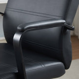 True Innovations Modern Office Task Chair, Mid-Back Adjustable Height Reclining