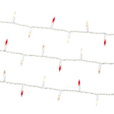 Holiday Time 21 Ft 100-Count Incandescent Mini Christmas String Lights, 2 Pack