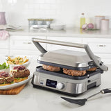 Cuisinart 5-in-1 Digital Griddler GRID-5BNASPC, Electric Grill & Griddle