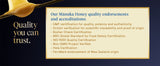Manuka Health UMF 10+ MGO 263+ Raw Manuka Honey, 17.6oz Stomach Immune Health