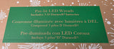 Pre-Lit Wreath with 50 Battery Operated LED Lights 76.2 cm (30 in.) - 1739984