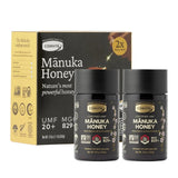 Comvita UMF 20+ Manuka Honey MGO 829+, Raw New Zealand Manuka Honey 8.8 oz Jars, 2-Pack