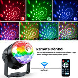 Christmas Snowflake Projector LED Moving Snowfall Laser Light Party Strobe Lamp