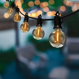 Feit Electric 50' LED Cafe String Light with 52 Clear LED Shatter-resistant Bulb