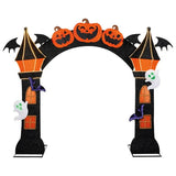 9.75 FT Halloween Arch Inflatable with 1,730 LED Lights – Giant Outdoor Halloween Decoration