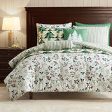 Holiday Market 8-pc Holiday Bedding Set, Comforter, Quilt, 4 Shams & 2 Pillows