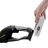 Sun Joe 24V IONMAX Handheld Shrubber Trimmer Kit, 7" Steel Blade with Battery
