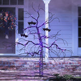 5' Member’s Mark Pre-Lit Color-Changing Spooky Tree with 105 LED Lights & Flying Bats