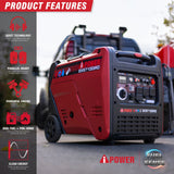 A-iPower GXS7100iRD 7100W Dual Fuel Inverter Generator