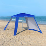 Salt Life 7 ft. x 7 ft. Beach Canopy - UPF 50+ Side Sun Panel Carry Bag