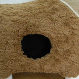 Catry Alpaca 47.2" All-in-one Cat Tree with Cozy Condo & Soft Plush Alpaca Condo