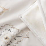 Pendleton Crystal Springs Throw, 50x70 Faux Suede Soft Faux Fur 1150 GSM Blanket