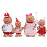 Member’s Mark 4-Piece Plush Gingerbread Family with Adjustable Heights
