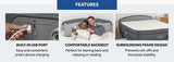 Sealy 18" Queen Air Mattress - AlwayzAire Tough Guard Quilted Topper Air Bed