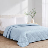 Pem America Cooling Blanket - Reversible Nylon Spandex 92" x 98" Soft Quilt