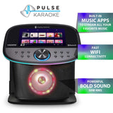 Singing Machine Pulse Premium Wi-Fi Karaoke System with Touchscreen & Microphone